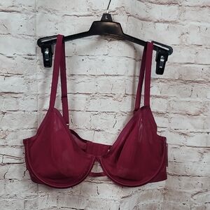 Auden Demi Coverage Bra 36DD Nwt